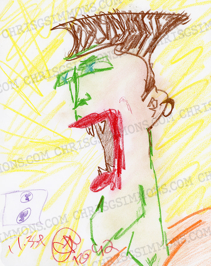 PUNKR (Limited Edition Print) - Chris G. Simmons