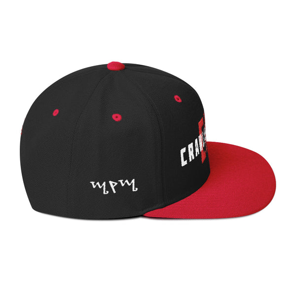 Crawling With Cops - Embroidered Logo - Snapback Hat